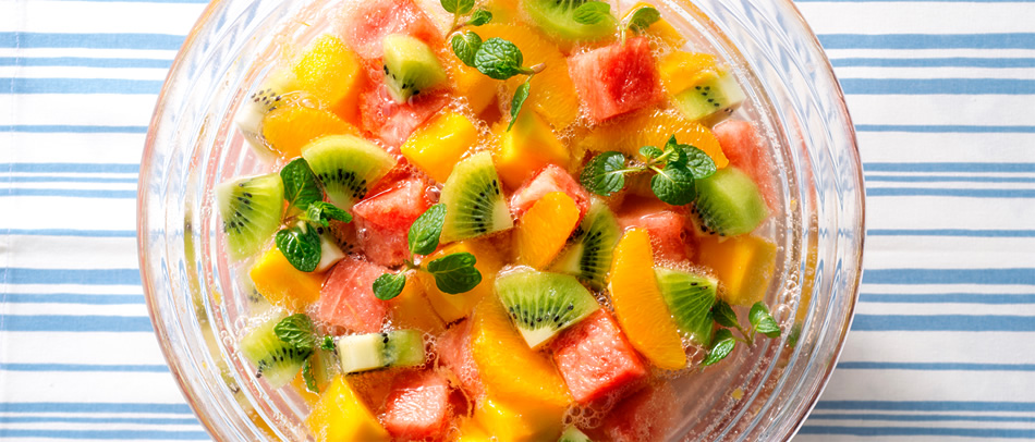 果物の甘みが引き立つフルーツポンチのレシピ 作り方 ゼスプリ キウイフルーツ