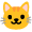 絵文字：猫の顔