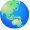 絵文字：地球