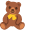 絵文字：テディベア