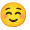 絵文字：微笑む目の笑顔